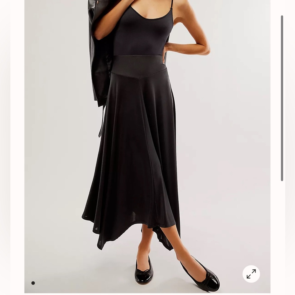 Free People Black Skirt